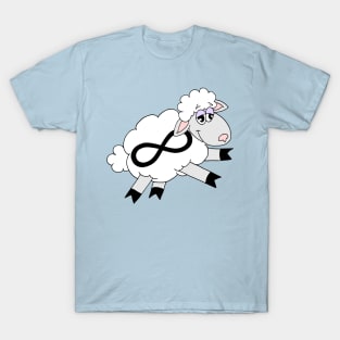 Funny Sheep Design Sleepy T-Shirt T-Shirt